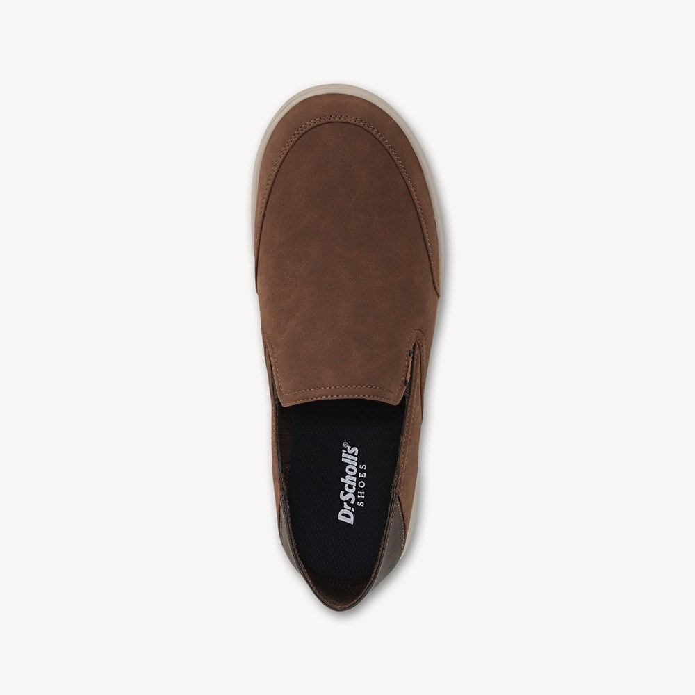 Dr. Scholl's Tan Slip-On Loafers - Picture 2 of 5